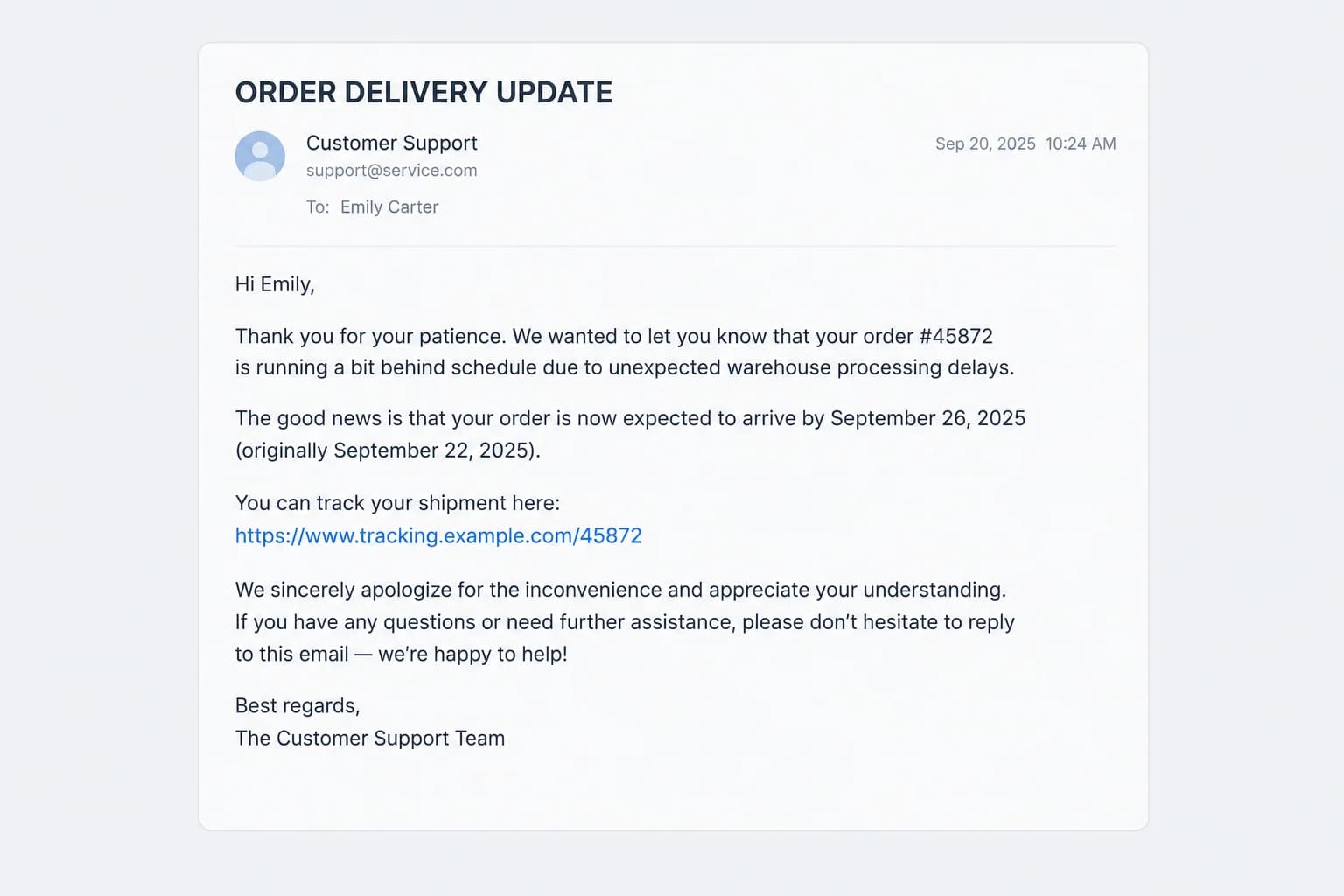Messages and customer support - Original